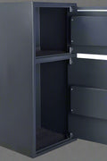 Double Door Digital Safe – Front View

Internal View of Dual Compartments

Safe with Open Drop Slot

Keypad Lock Close-Up

Steel Safe Mounted in Store

Secure Heavy-Duty Cash Safe

Interior with Included Keys