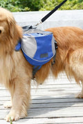 New Large Reflective Oxford Cloth Pet Saddle Bag – Durable Dog Backpack with Safety Strips JGP004A - with | Sold by Uncle Wiener's Wholesale