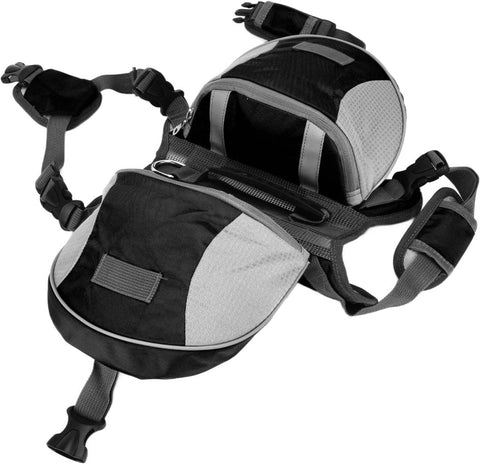 New Large Reflective Oxford Cloth Pet Saddle Bag – Durable Dog Backpack with Safety Strips JGP004A - with | Sold by Uncle Wiener's Wholesale