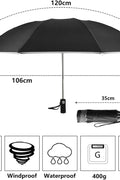 NEW LED AUTOMATIC WINDPROOF RAIN UMBRELLA - with | Sold by Uncle Wiener's Wholesale