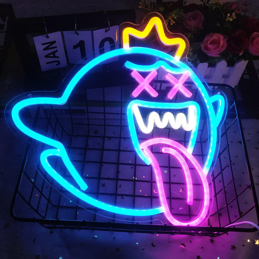 LED Neon Wall Signs – Fun USB-Powered Designs for Man Cave, Game Room, and Bar Decor