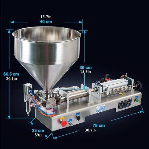 Semi-automatic bottle filling machine for liquids

Dual-nozzle pneumatic filler 100–1000 mL

Liquid filler with foot switch and control panel

Industrial stainless steel liquid bottling equipment

