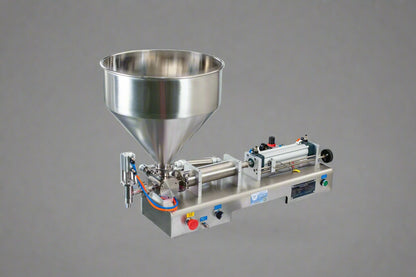 Semi-automatic bottle filling machine for liquids

Dual-nozzle pneumatic filler 100–1000 mL

Liquid filler with foot switch and control panel

Industrial stainless steel liquid bottling equipment


