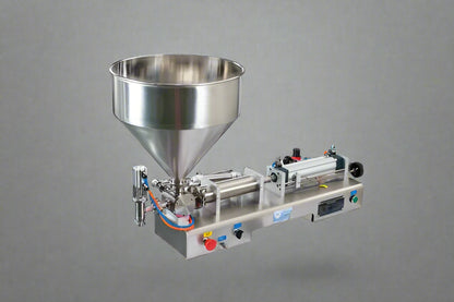 Semi-automatic bottle filling machine for liquids

Dual-nozzle pneumatic filler 100–1000 mL

Liquid filler with foot switch and control panel

Industrial stainless steel liquid bottling equipment

