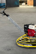 New Loncin Concrete Power Trowel – Gas - Powered Walk - Behind Finishing Machine for Smooth Concrete Surfaces S100 - with | Sold by Uncle Wiener's Wholesale