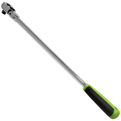 New Long Ratchet Handle with Flexi Socket Drive – 72 - Tooth Precision Tool - with 3/8″ Square Drive J0012 | Sold by Uncle Wiener's Wholesale