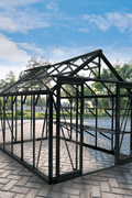 luxury tempered glass greenhouse in garden setting
aluminum-framed greenhouse with gabled roof
inside view of premium glass greenhouse
eco-friendly garden greenhouse with powder-coated frame
full-sunlight greenhouse for plants and vegetables