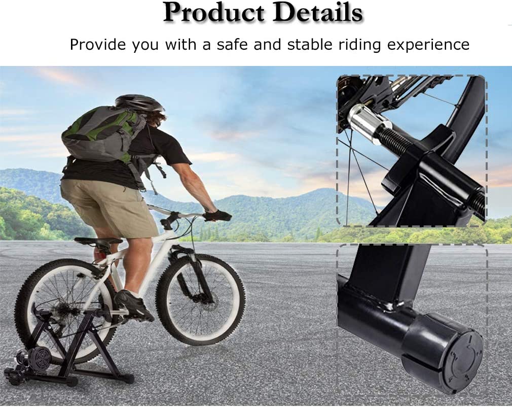 New Magnetic Bike Trainer Stand – 5 - Level Resistance Indoor Cycling Trainer TYM8 - with | Sold by Uncle Wiener's Wholesale