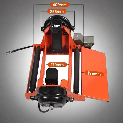 Heavy-duty manual floor jack for truck tires

ATG225 pneumatic low profile tire changer in workshop

Tire changer lift for tubeless truck tires 16 to 22.5 inches

Orange floor jack with semi-automatic function

Rolling tire lift jack for heavy-duty vehicles