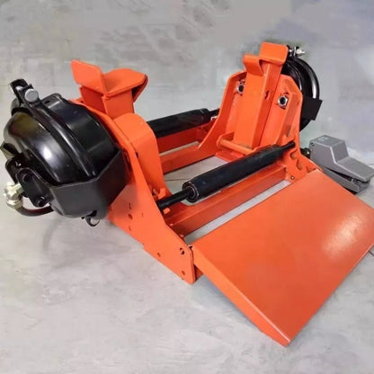 Heavy-duty manual floor jack for truck tires

ATG225 pneumatic low profile tire changer in workshop

Tire changer lift for tubeless truck tires 16 to 22.5 inches

Orange floor jack with semi-automatic function

Rolling tire lift jack for heavy-duty vehicles