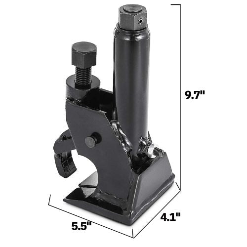 Manual hydraulic tire bead breaker tool in black – Model S1182
Portable tire bead breaker for trucks, buses, ATVs – Model S1182
Heavy-duty bead breaker with compact frame for field repair