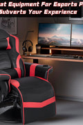 NEW Massage Gaming Chair Recliner – 8 - Mode Adjustable E - Sports Lounger Model AMGLC865M - with | Sold by Uncle Wiener's Wholesale