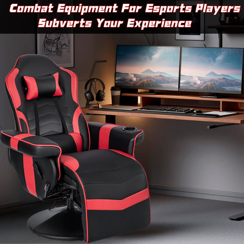 NEW Massage Gaming Chair Recliner – 8 - Mode Adjustable E - Sports Lounger Model AMGLC865M - with | Sold by Uncle Wiener's Wholesale