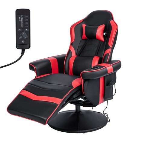 NEW Massage Gaming Chair Recliner – 8 - Mode Adjustable E - Sports Lounger Model AMGLC865M - with | Sold by Uncle Wiener's Wholesale