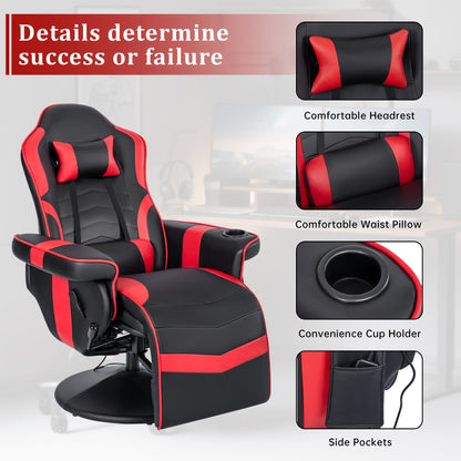 NEW Massage Gaming Chair Recliner – 8 - Mode Adjustable E - Sports Lounger Model AMGLC865M - with | Sold by Uncle Wiener's Wholesale