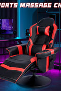 NEW Massage Gaming Chair Recliner – 8 - Mode Adjustable E - Sports Lounger Model AMGLC865M - with | Sold by Uncle Wiener's Wholesale