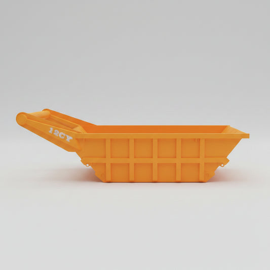 Heavy-Duty Material Hopper – Steel Skip Bin for Construction – 5 to 12 Yard