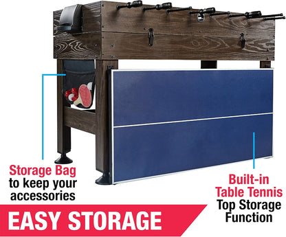 MD SPORTS 4 IN 1 GAMES COMBINATION TABLE - with | Sold by Uncle Wiener's Wholesale