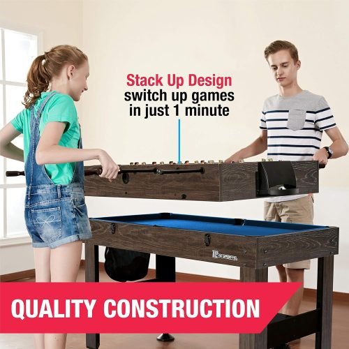 MD SPORTS 4 IN 1 GAMES COMBINATION TABLE - with | Sold by Uncle Wiener's Wholesale