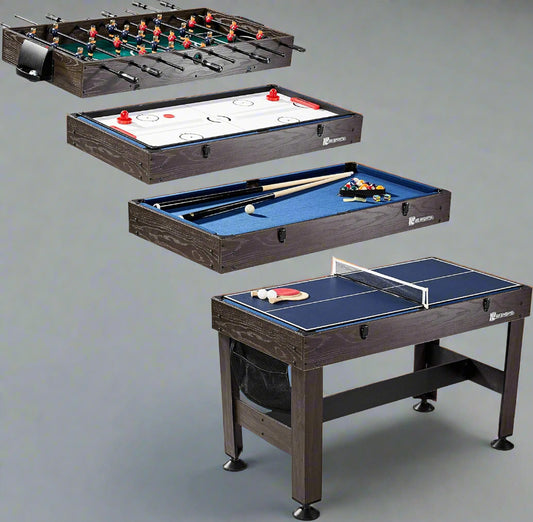 MD SPORTS 4 IN 1 GAMES COMBINATION TABLE - with | Sold by Uncle Wiener's Wholesale