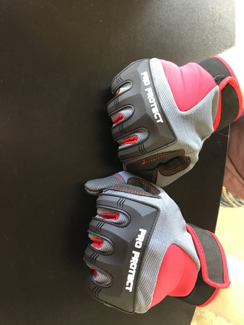 New Mechanic Gloves with Knuckle Protection – Durable & Impact - Resistant Work Gloves - with XL | Sold by Uncle Wiener's Wholesale