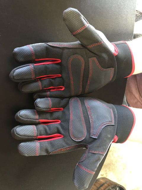 New Mechanic Gloves with Knuckle Protection – Durable & Impact - Resistant Work Gloves - with XL | Sold by Uncle Wiener's Wholesale