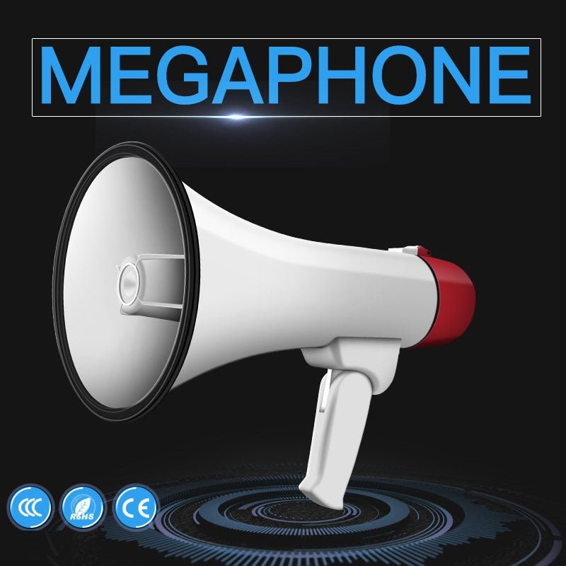 New Megaphone Professional with Detachable Mic |ML18 - with | Sold by Uncle Wiener's Wholesale