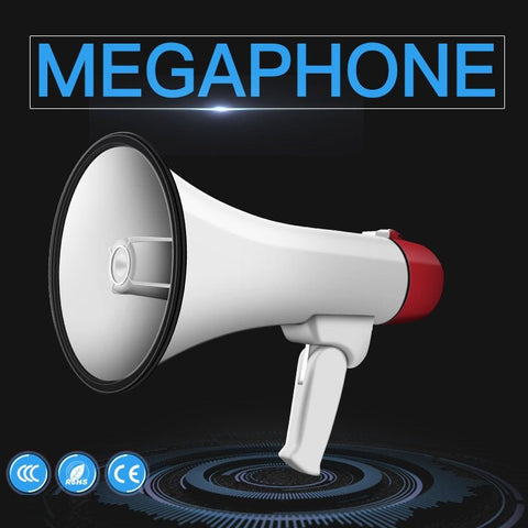 New Megaphone Professional with Detachable Mic |ML18 - with | Sold by Uncle Wiener's Wholesale