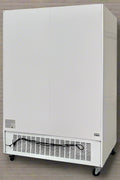 “Siebel G258BMF 2-door black commercial fridge with glass display”

“Interior of LED-lit commercial merchandiser refrigerator”

“Double door beverage cooler for retail and foodservice”

“Adjustable shelving in commercial fridge with aluminum interior”

“Refrigerator with wheels and top-mounted compressor”