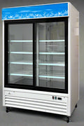 “Siebel G258BMF 2-door black commercial fridge with glass display”

“Interior of LED-lit commercial merchandiser refrigerator”

“Double door beverage cooler for retail and foodservice”

“Adjustable shelving in commercial fridge with aluminum interior”

“Refrigerator with wheels and top-mounted compressor”