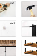 New Metal 4 - Piece Heavy Duty Shelf Bracket Set – Strong Wall Support 6210810 - with 8″ Heavy Duty Shelf Bracket | Sold by Uncle Wiener's Wholesale