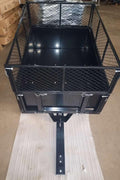 Metal ATV & Lawn Mower Utility Trailer – 1,000 lb capacity with steel dump bed and pneumatic tires, model BTC001