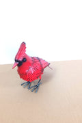 Red Cardinal Figurine: Red Metal Cardinal Garden Statue for Outdoor Yard Decoration

Blue Jay Figurine: Blue Metal Blue Jay Bird Sculpture – Outdoor Garden Art

Both Birds: Set of Metal Bird Yard Art Statues – Red Cardinal & Blue Jay

Close-ups: Close-Up View of Hand-Painted Outdoor Bird Figurines