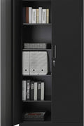 "Heavy-Duty Metal Garage Storage Cabinet – Double Door Organizer"

"Black Steel Garage Cabinet for Workshops and Offices"

"Lockable Steel Garage Storage Cabinet with Adjustable Shelves"

