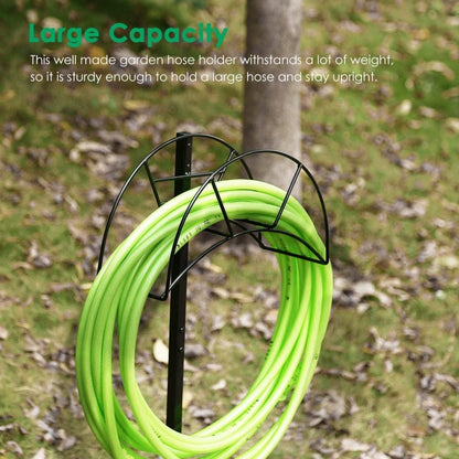 New Metal Garden Hose Holder Lawn Stake – Heavy - Duty Outdoor Hose Storage Rack 1123GH - with | Sold by Uncle Wiener's Wholesale
