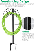 New Metal Garden Hose Holder Lawn Stake – Heavy - Duty Outdoor Hose Storage Rack 1123GH - with | Sold by Uncle Wiener's Wholesale