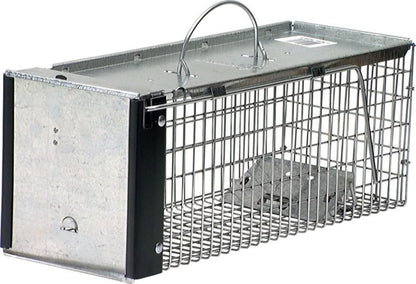 New Metal Single Door Mouse Trap – Durable Animal Trap for Effective Rodent Control 67612 - with | Sold by Uncle Wiener's Wholesale