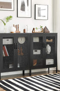 NEW Metal Storage Cabinet with 3 - Tier Mesh Doors OMC002B01 - with | Sold by Uncle Wiener's Wholesale