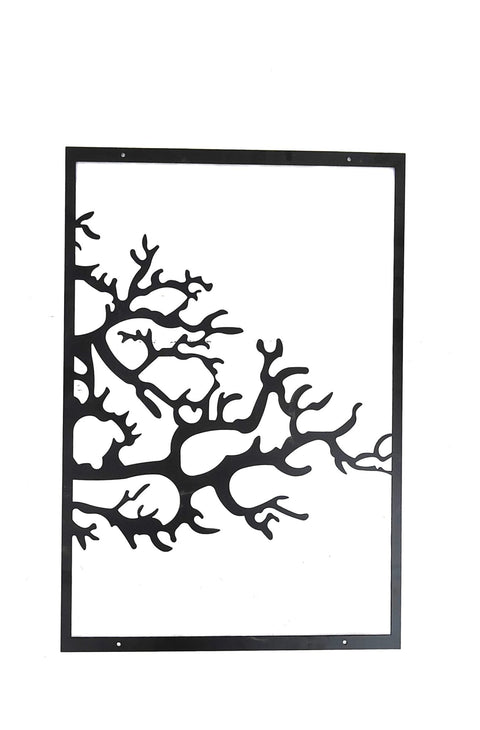 NEW Metal Tree of Life Wall Art – Farmhouse Wall Décor, 3 - Piece Metal Tree Sculpture, Indoor & Outdoor Hanging, 47.6” Large Black Metal Wall Decor 5545720 - with | Sold by Uncle Wiener's Wholesale