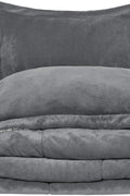 New Micromink Sherpa 3 - Piece Comforter Set – Ultra Soft Reversible Bedding Set with Plush Warmth MM920BQ - with Queen | Sold by Uncle Wiener's Wholesale