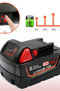 New Milwaukee M18 Battery Replacement – High Capacity Power Tool Battery - with 6AH M18 Battery Replacement | Sold by Uncle Wiener's Wholesale