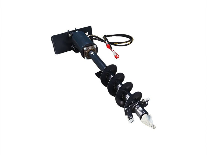 NEW Mini Skid Steer Auger Attachment – 9" Diameter, 46" Drilling Depth, Hydraulic Planetary Drive, Universal Quick Attach MSS119A - with | Sold by Uncle Wiener's Wholesale