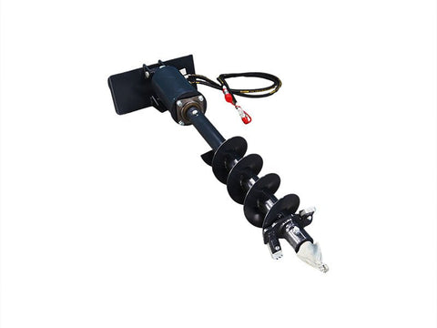 NEW Mini Skid Steer Auger Attachment – 9" Diameter, 46" Drilling Depth, Hydraulic Planetary Drive, Universal Quick Attach MSS119A - with | Sold by Uncle Wiener's Wholesale
