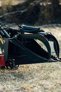 Mini Skid Steer Stump Bucket with Hydraulic Grapple – Heavy-Duty Attachment for Land Clearing