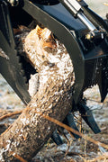 Mini Skid Steer Stump Bucket with Hydraulic Grapple – Heavy-Duty Attachment for Land Clearing
