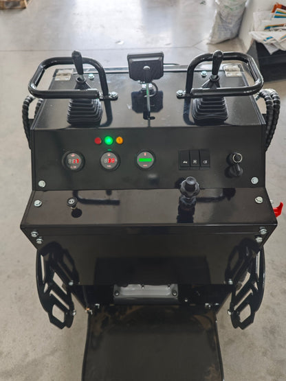 “T380 compact skid steer loader with rubber tracks”

“T460 mini tracked loader for landscaping and excavation”

“Heavy-duty skid steer with universal quick attach plate”

“Tracked compact construction loader in yellow”