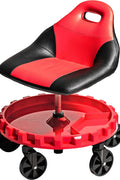 New Mobile Rolling Gear Seat & Equipment Tray – Heavy - Duty Mechanic Stool with Tool Storage 710736 - with | Sold by Uncle Wiener's Wholesale
