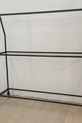 New Mobile Tire Display & Storage Rack – 2 - Tier with Locking Casters | SKU: TDS170021 - with | Sold by Uncle Wiener's Wholesale