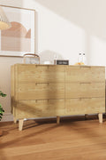 Modern 6-Drawer Dresser in Warm Caramel Finish with Wooden Legs

Bedroom Setup with Caramel 6-Drawer Storage Cabinet

Walnut Finish 6-Drawer Modern Dresser with Decorative Accents

Barcode for Modern 6-Drawer Dresser Cabinet Packaging