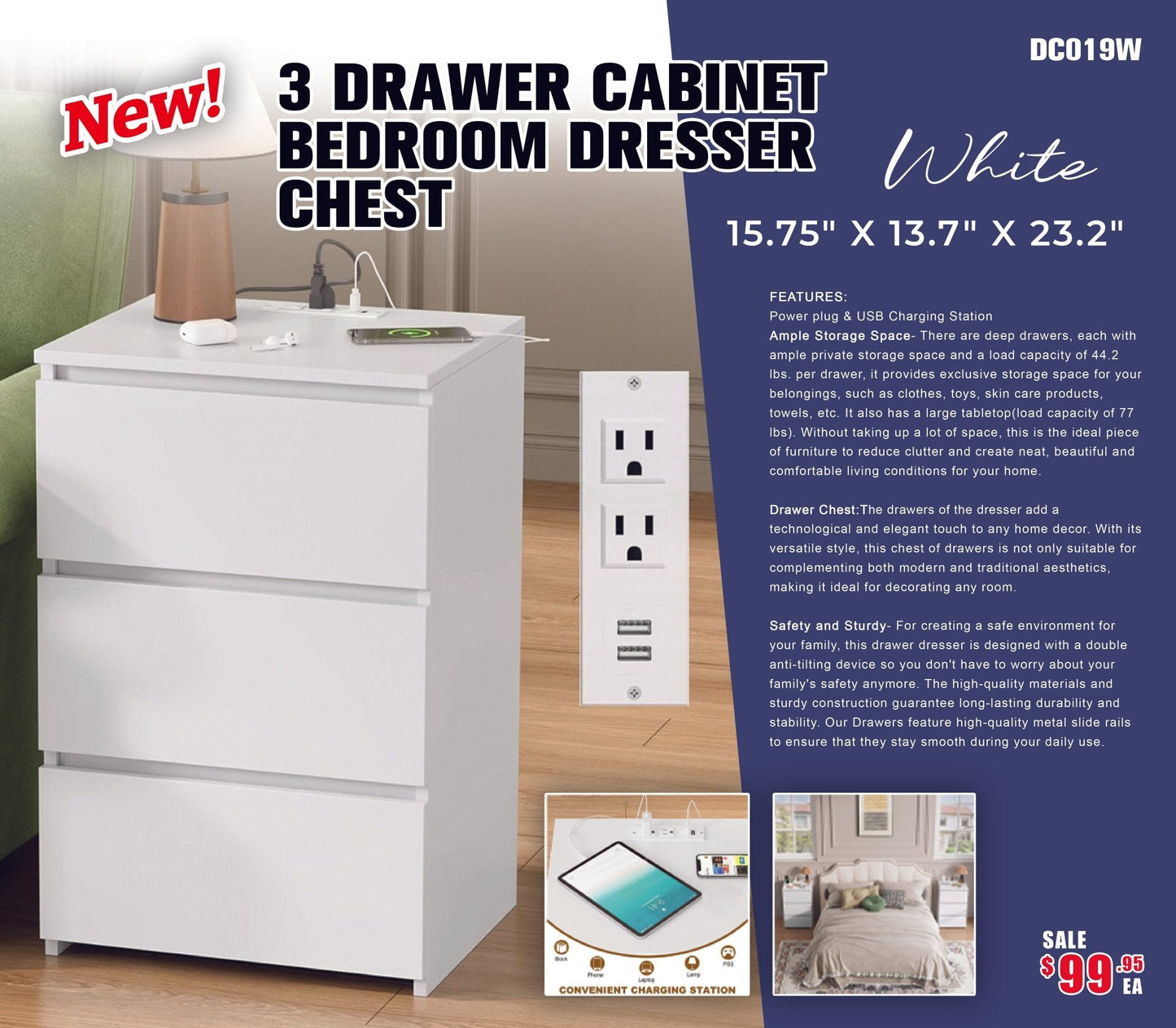 “White high gloss 2-drawer bedroom dresser”

“Black modern drawer chest with glossy finish”

“Modern white storage cabinet in bedroom setting”

“High gloss 8-drawer dresser for large storage”

“Contemporary white and black dressers for bedrooms”

